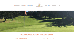 Desktop Screenshot of goldengateparkgolf.com